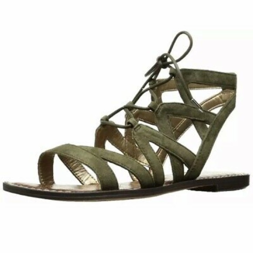 Sam Edelman Womens Sandals Army Green
